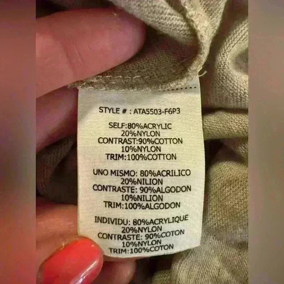 Women’s Tan Altar’D State Lace Top - Picture 4 of 7